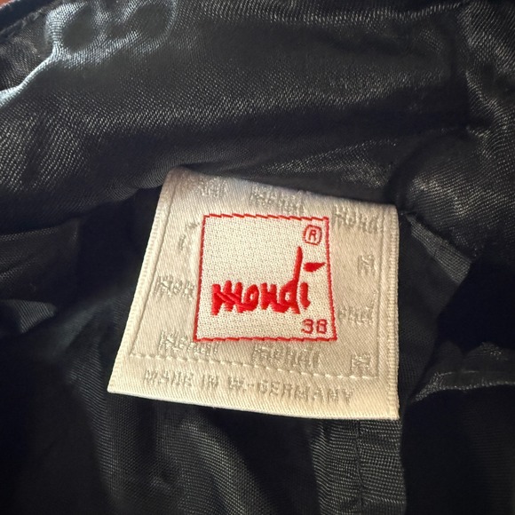 Vintage Mondi Black Velvet Midi Pencil Skirt Size 38 Small Elegant Office - Picture 7 of 11